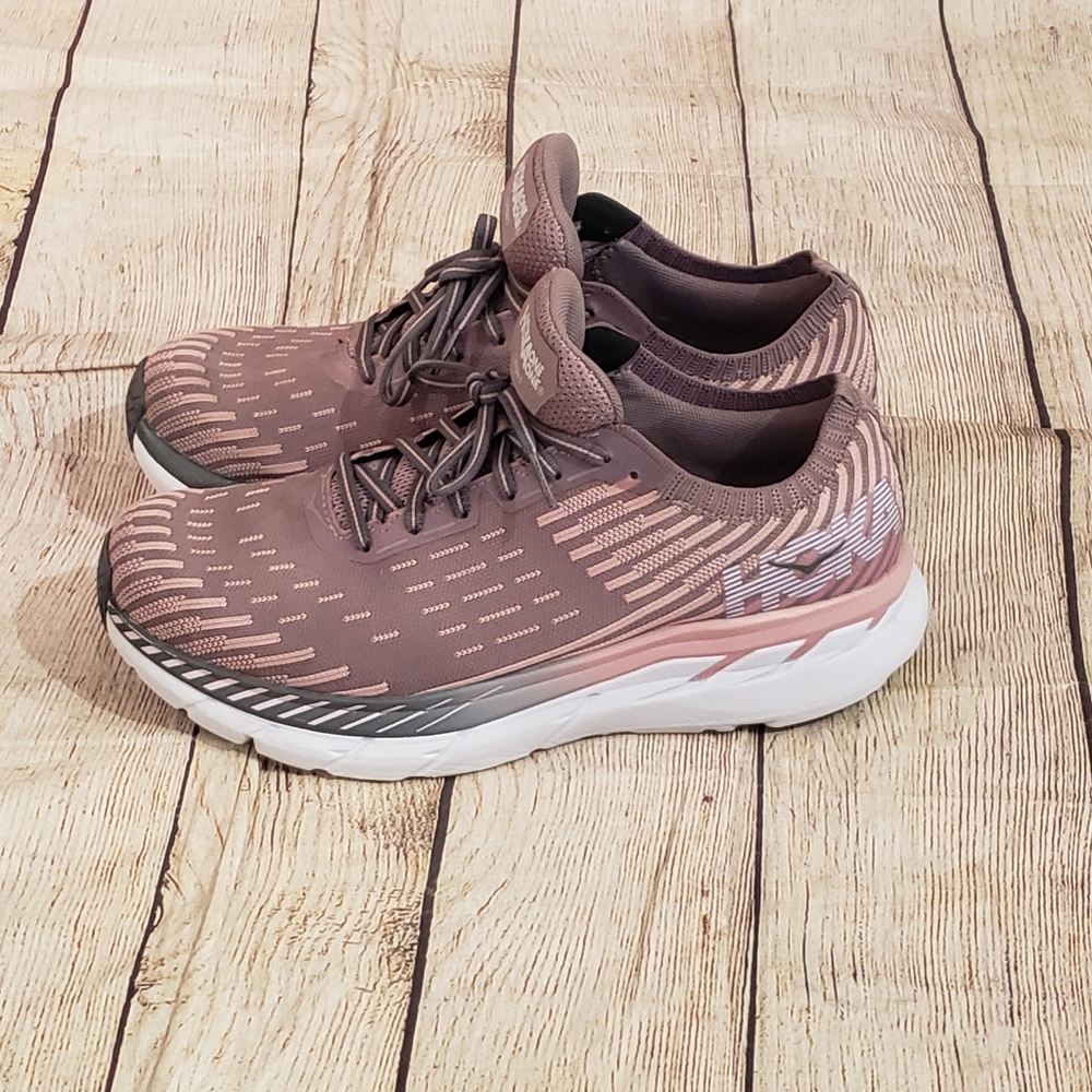 HOKA One One Clifton 5 Comfort Running Shoes, Sz 9.5